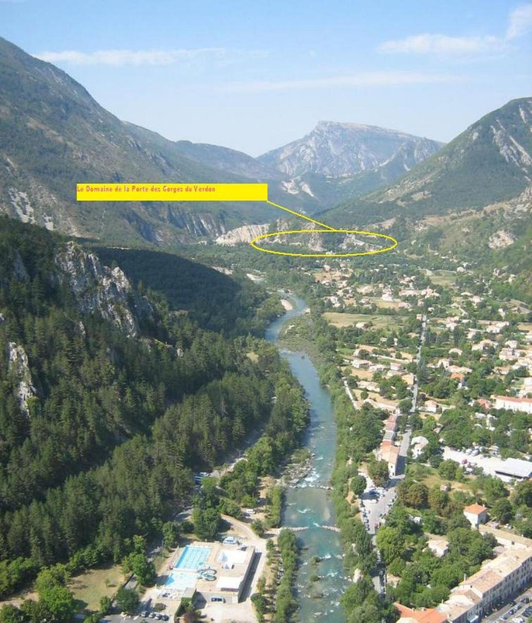 Camping Panoramique Du Verdon 카스텔란 외부 사진